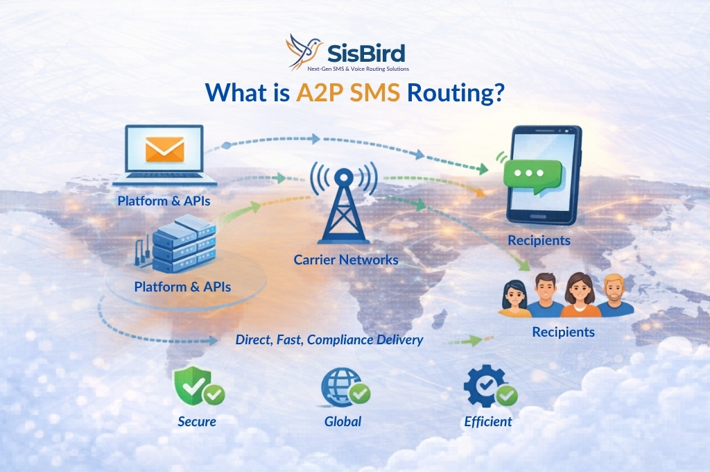 What is A2P SMS Routing