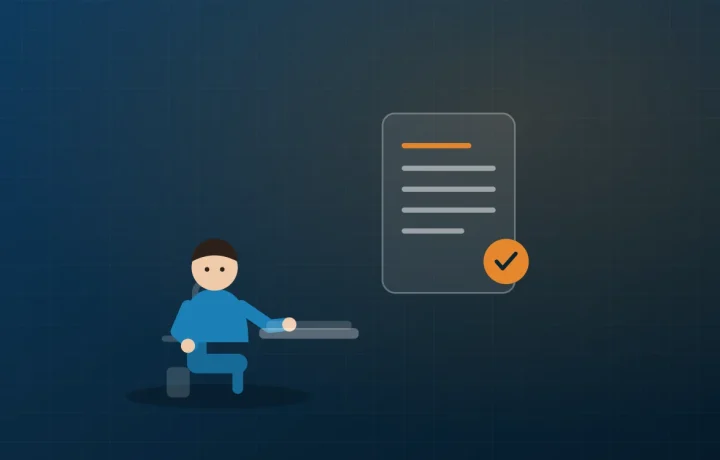 Illustration of a wholesale SMS rate sheet being read column by column